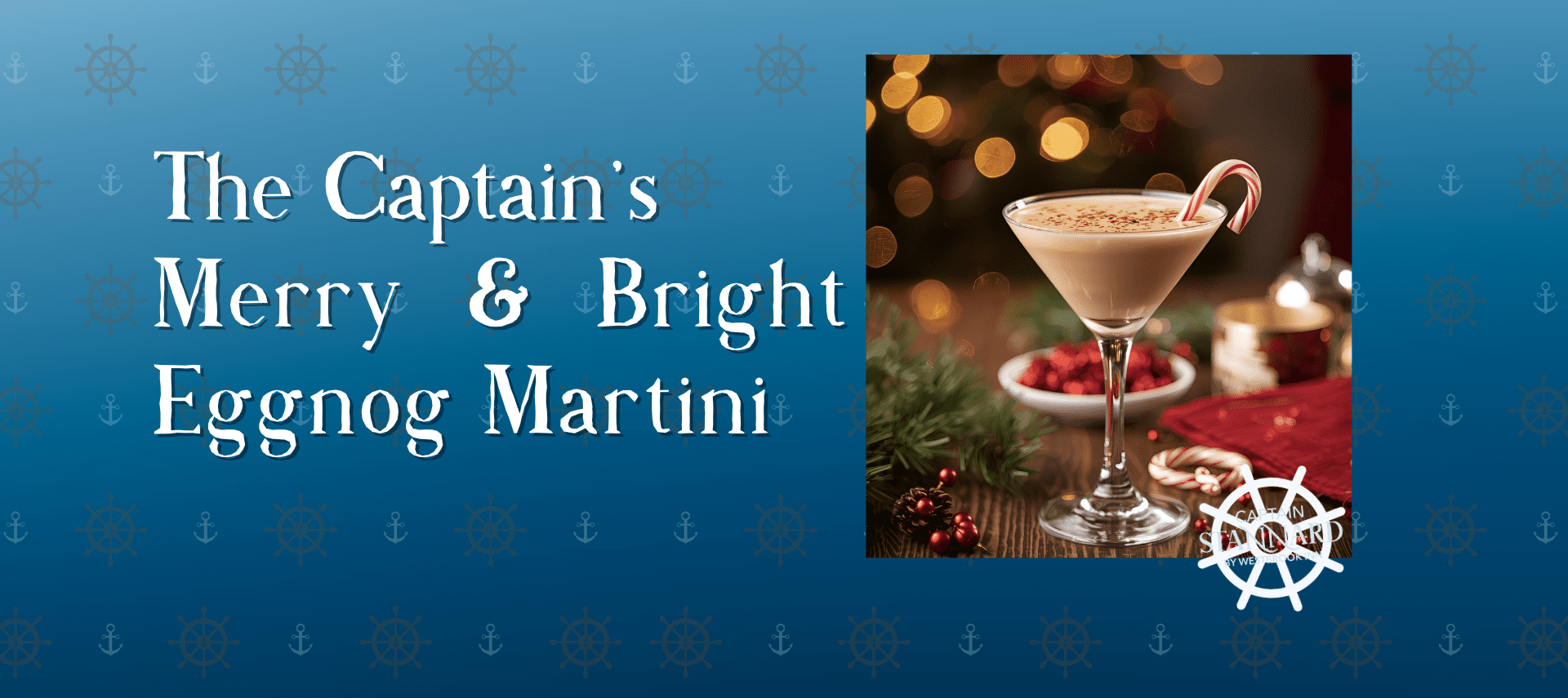 Image of Merry & Bright Eggnog Martini